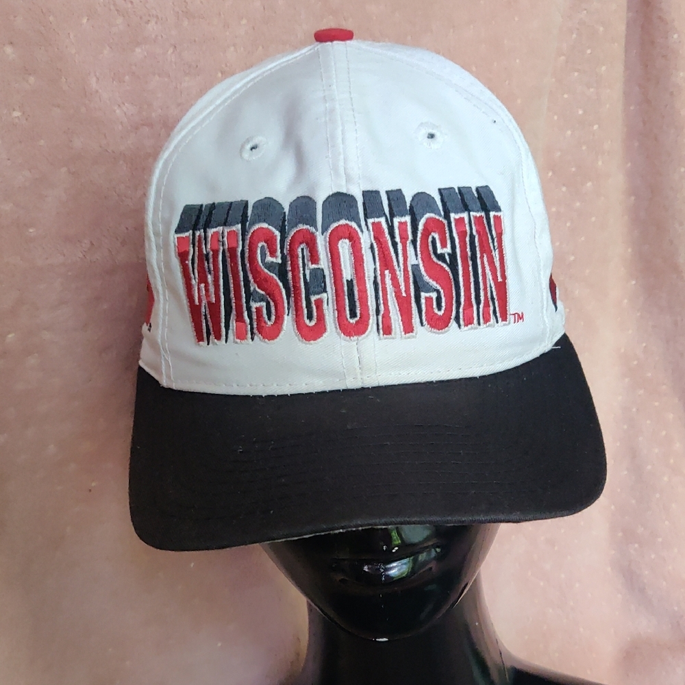 Vintage Wisconsin Snapback Cap/Hat